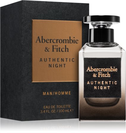 Abercrombie & Fitch Authentic Night Men Eau de Toilette für Herren